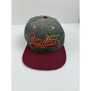 Mitchell Ness Cleveland Cavaliers Adjustable Strap Hat
